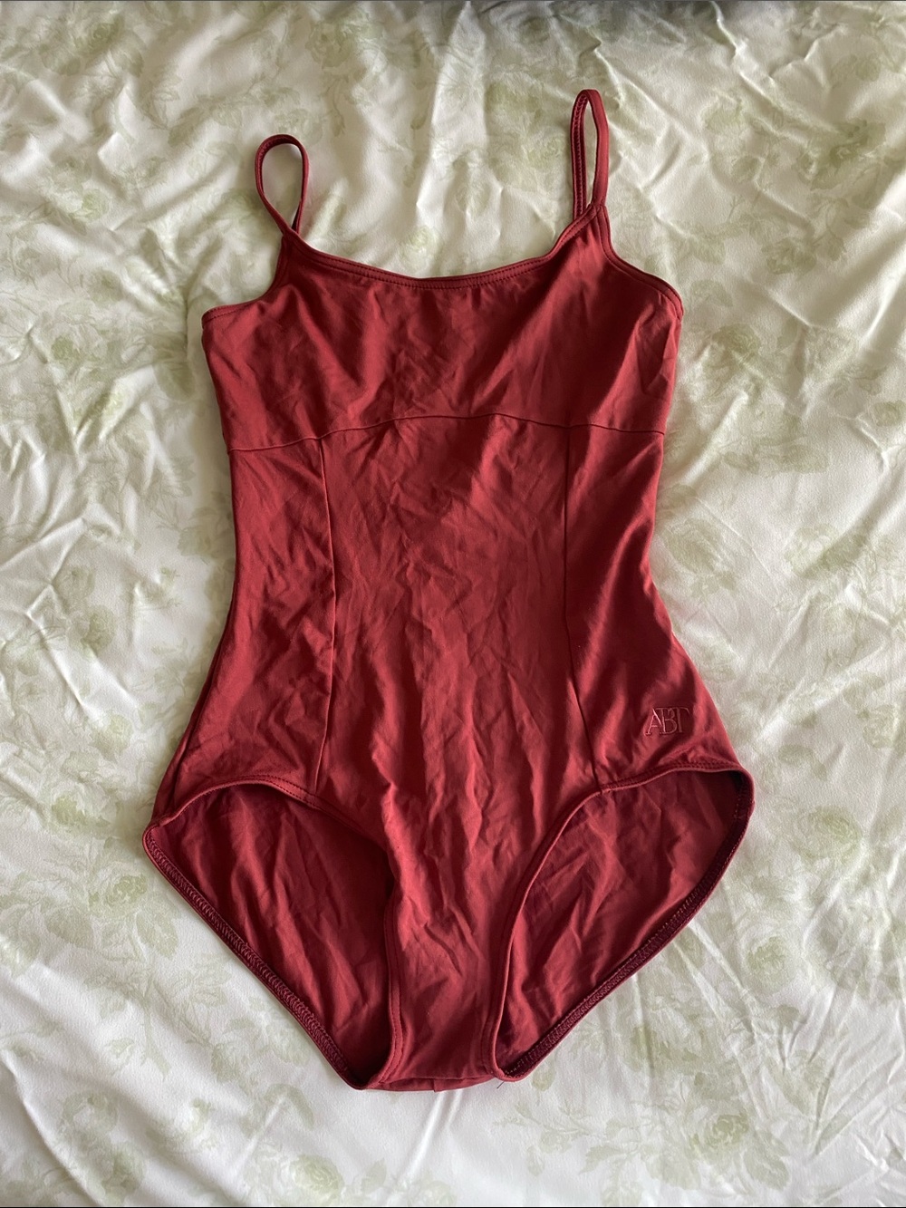 Capezio burgundy ABT collection leotard (size M)